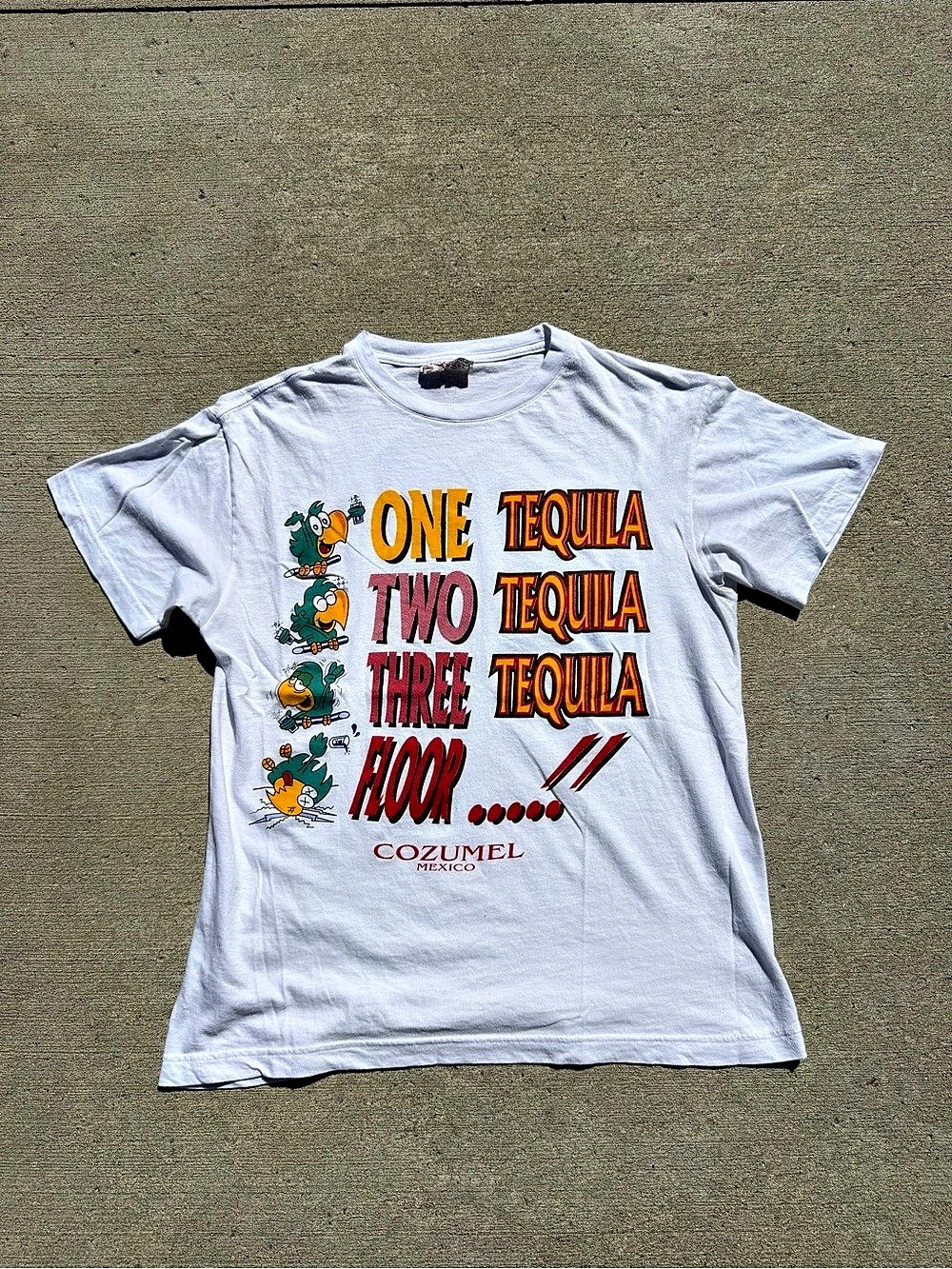 90s Cozumel Mexico Tequila Tee